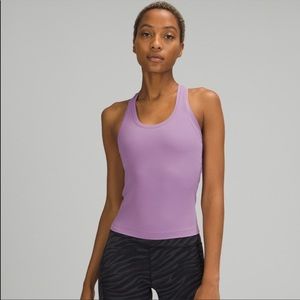 Lululemon Cool Racerback Tank Top Shorter Length in Wisteria Purple Size 6